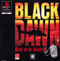 Black Dawn Playstation US box art
